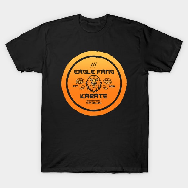 Eagle Fang Bite Karate T-Shirt by thewizardlouis